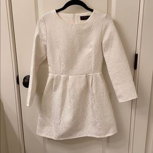 Long sleeve mini dress